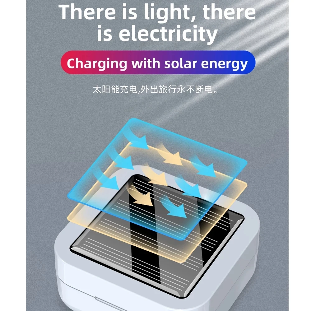 Original AIR6 PLUS earphone Solar Charging TWS Bluetooth headphone LED display mini Ear buds bluetooth 5.0 headset cell phones
Original AIR6 PLUS earphone Solar Charging TWS Bluetooth headphone LED display mini Ear buds bluetooth 5.0 headset cell phones