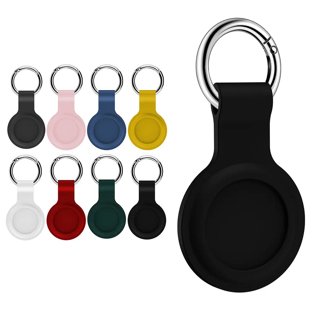 Silicone Protective Compatible With Airtags Case Cover Bluetooth Tracker Cover Airtags Accessories Airtags Protective Cover
Silicone Protective Compatible With Airtags Case Cover Bluetooth Tracker Cover Airtags Accessories Airtags Protective Cover