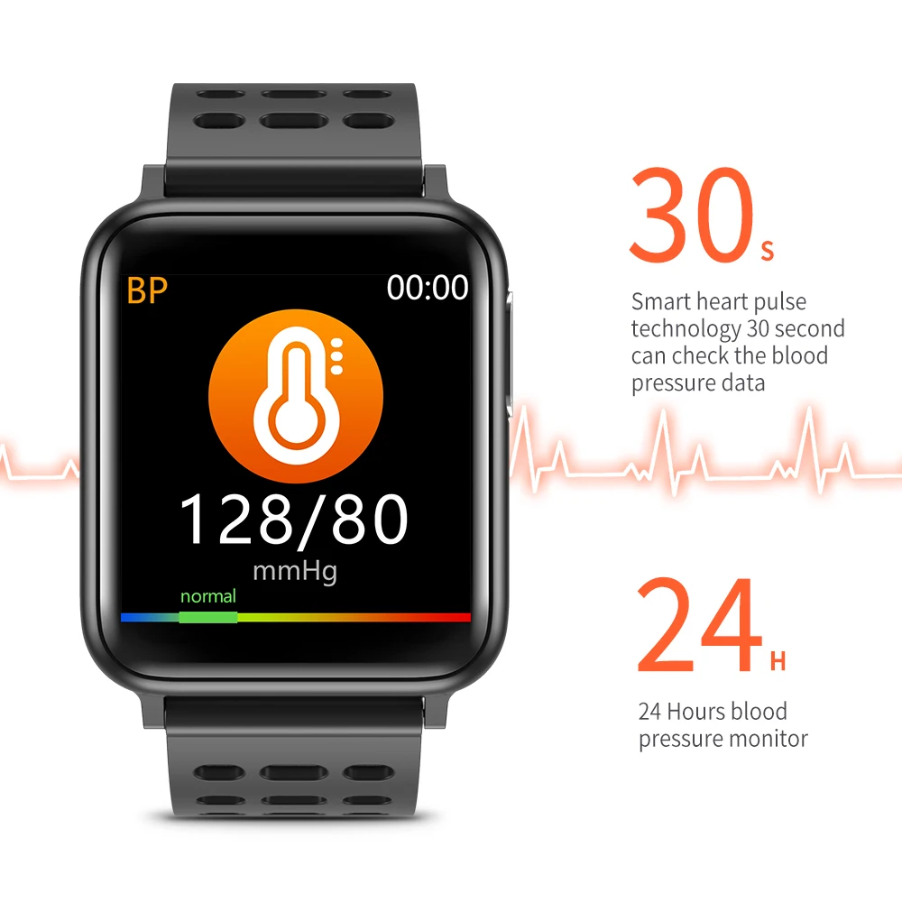 Measurement Smart Watch Men Blood Pressure Electronic Smart Watch Heart Rate Monitor Smartwatch Women Waterproof Ip67 Smartwatch
Measurement Smart Watch Men Blood Pressure Electronic Smart Watch Heart Rate Monitor Smartwatch Women Waterproof Ip67 Smartwatch