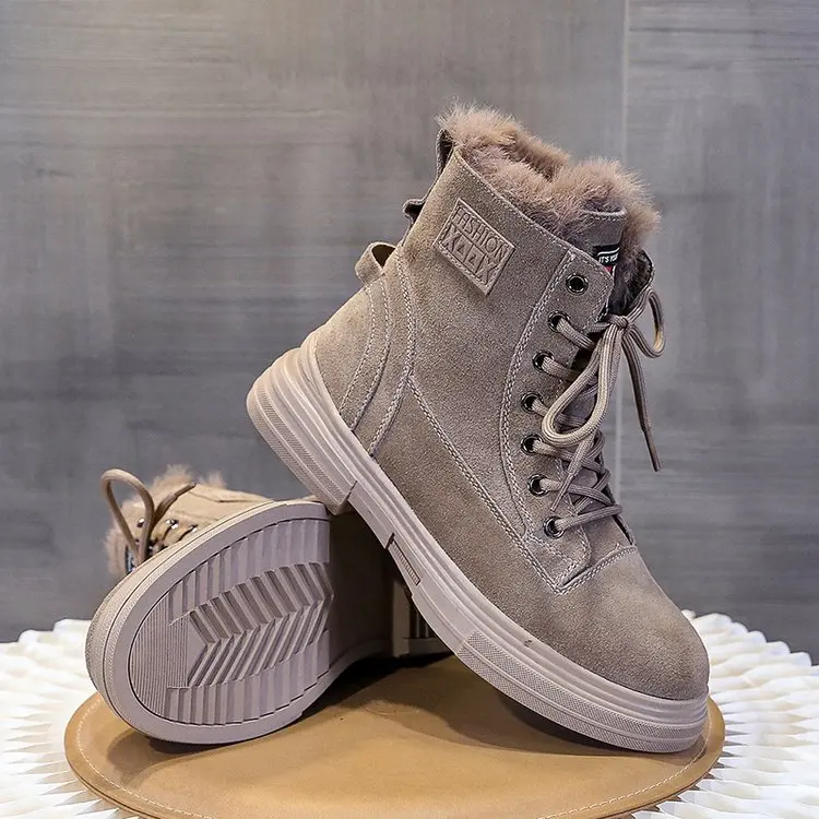 2021 new Cow Leather Snow Boots Women Leather Comfortable fur Winter Boots Winter Keep Warm Ankle Boots
2021 new Cow Leather Snow Boots Women Leather Comfortable fur Winter Boots Winter Keep Warm Ankle Boots