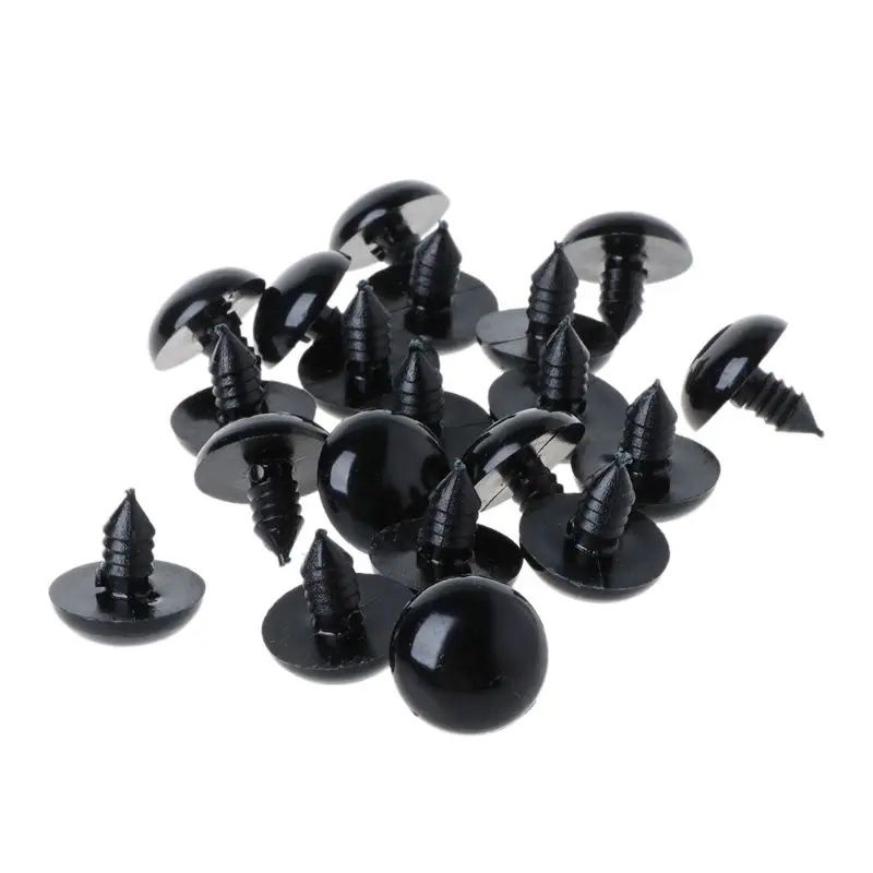 20pcs 6-20mm Black Plastic Safety Eyes For Teddy Bear/Dolls/Toy Animal/Felting C5AA
20pcs 6-20mm Black Plastic Safety Eyes For Teddy Bear/Dolls/Toy Animal/Felting C5AA