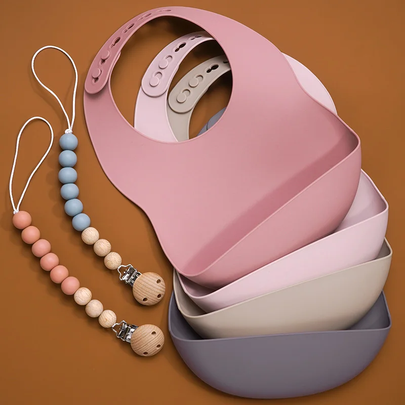 100% Food Safe Approve Silicone New Design Fashionable Comfortable Infant Burp Bibs Waterproof Bowl Spoon Set Baby Accessories
100% Food Safe Approve Silicone New Design Fashionable Comfortable Infant Burp Bibs Waterproof Bowl Spoon Set Baby Accessories