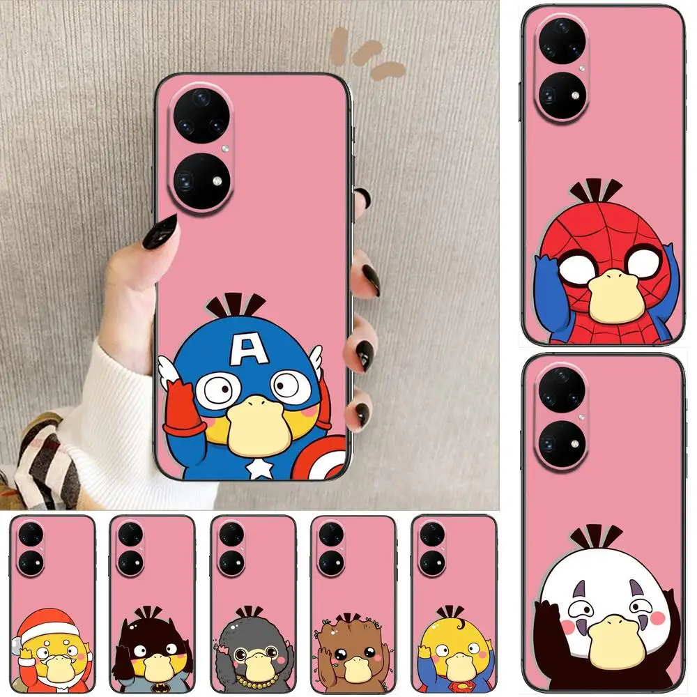 Avengers Marvel Cartoon duck Phone Case For Huawei p50 P40 p30 P20 10 9 8 Lite E Pro Plus Black Etui Coque Painting Hoesjes comi
Avengers Marvel Cartoon duck Phone Case For Huawei p50 P40 p30 P20 10 9 8 Lite E Pro Plus Black Etui Coque Painting Hoesjes comi