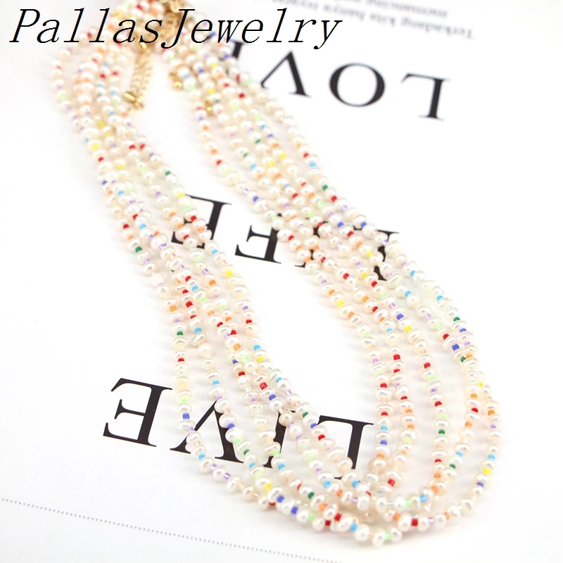 5Pcs Pearl Choker For Women Necklace Rainbow Beaded Fashion Jewelry 2020 Boho High Quality Adjustable Necklaces
5Pcs Pearl Choker For Women Necklace Rainbow Beaded Fashion Jewelry 2020 Boho High Quality Adjustable Necklaces