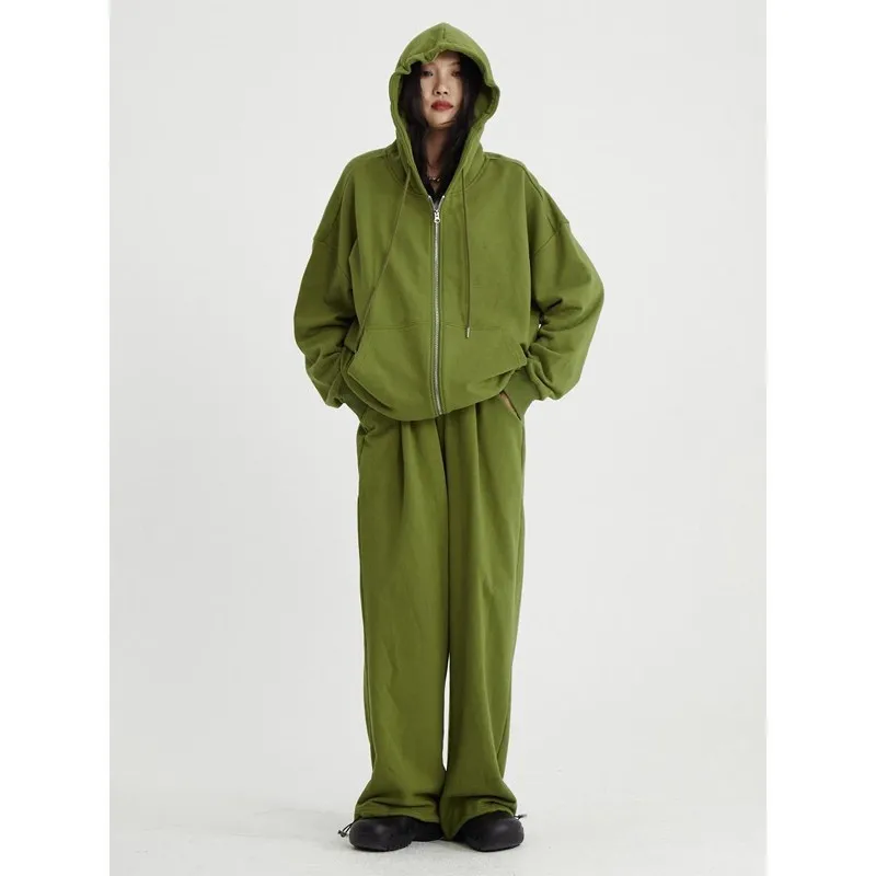 2021 Autumn Women Cotton Sweatshirt Baggy Elegant Suit Female O-neck Loose Coat + Trouser Suit Short Solid Color Sports Pants
2021 Autumn Women Cotton Sweatshirt Baggy Elegant Suit Female O-neck Loose Coat + Trouser Suit Short Solid Color Sports Pants