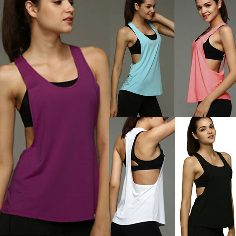 Female Yoga Vest Sleeveless Backless Sport Shirt Women Running Gym Shirt Women Sport Jerseys Fitness Yoga Shirt Tank Top(no bra
Female Yoga Vest Sleeveless Backless Sport Shirt Women Running Gym Shirt Women Sport Jerseys Fitness Yoga Shirt Tank Top(no bra