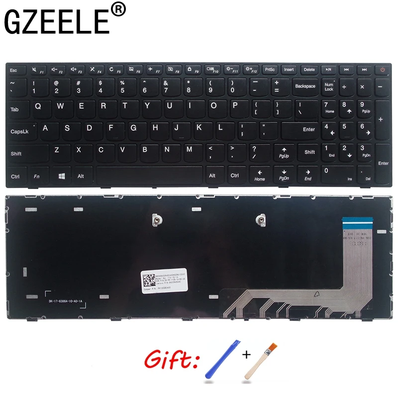 Английская клавиатура для ноутбука Lenovo IdeaPad 110 15ISK 17ACL 17IKB 17ISK 15 15AST 15IAP