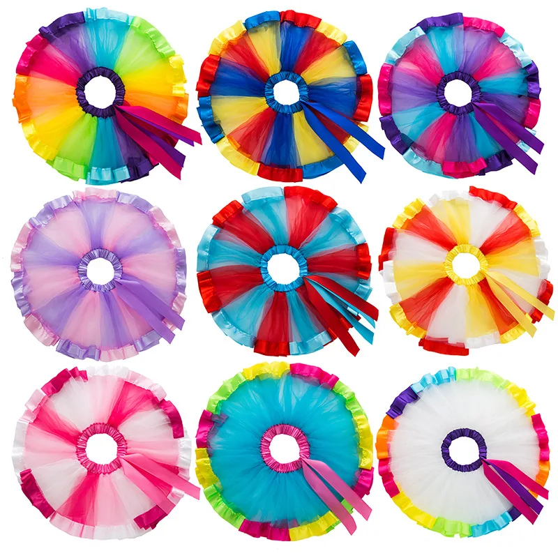Colorful Princess Tutu Skirt Dress Bowknot Dress up Bubble Skirts Play Party Favors Costume for Girls of 0-8 Years
Colorful Princess Tutu Skirt Dress Bowknot Dress up Bubble Skirts Play Party Favors Costume for Girls of 0-8 Years