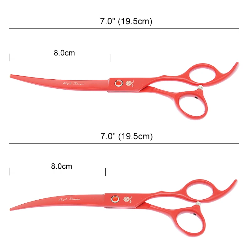 7.0" Purple Dragon Pets Grooming Scissors Kit with Forceps Japan 440C Dogs Hair Cutting Clipper Fish Bone Thinning Shears B0030B
7.0" Purple Dragon Pets Grooming Scissors Kit with Forceps Japan 440C Dogs Hair Cutting Clipper Fish Bone Thinning Shears B0030B