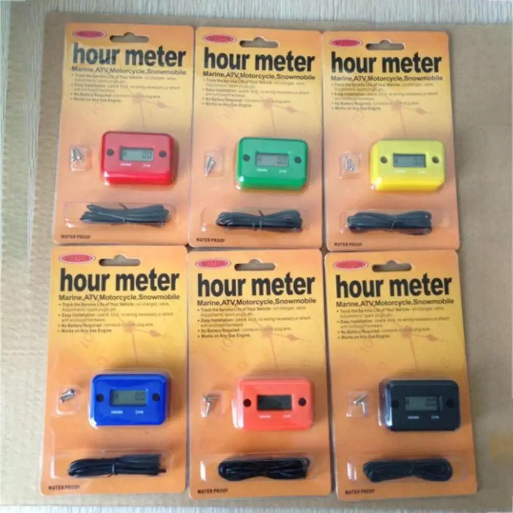 Waterproof Digital Hour Meter for Motorcycle ATV Snowmobile Boat Dirt Gas Engine LCD Digital Hour Meter
Waterproof Digital Hour Meter for Motorcycle ATV Snowmobile Boat Dirt Gas Engine LCD Digital Hour Meter