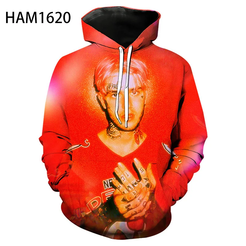 Lil Peep Hoodie Pullover Spring 2021 New Boys and Girls Characters 3D Printing Cool Kids Street Fashion Men's Hoodie
Lil Peep Hoodie Pullover Spring 2021 New Boys and Girls Characters 3D Printing Cool Kids Street Fashion Men's Hoodie