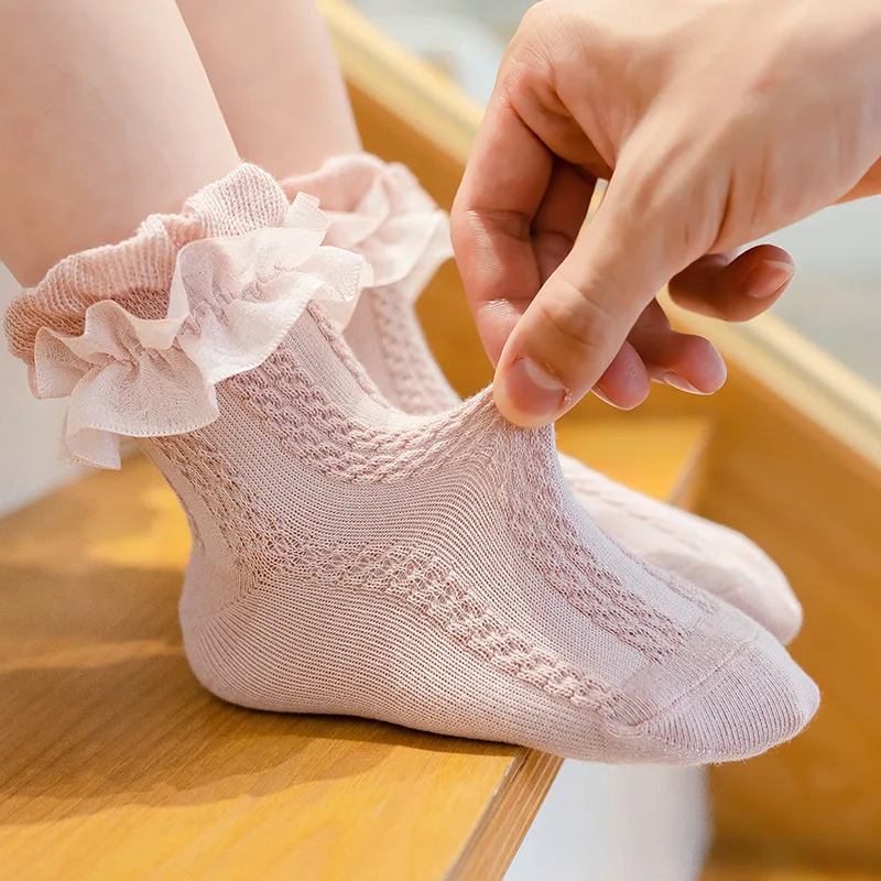 Spring and Autumn Girls Lace Socks Cute Children Princess Dance Socks Cotton Pink Yellow White Kids Socks
Spring and Autumn Girls Lace Socks Cute Children Princess Dance Socks Cotton Pink Yellow White Kids Socks
