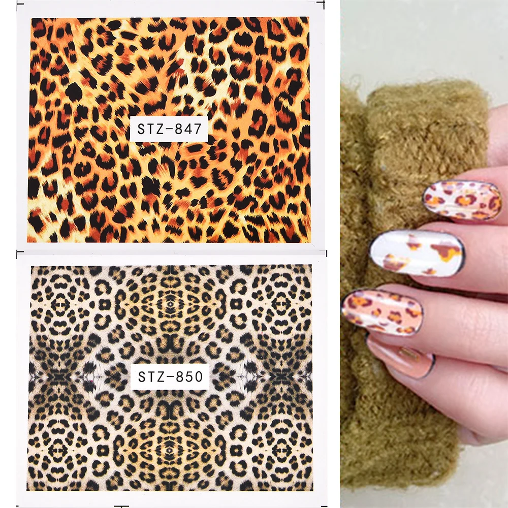 1 Pcs Leopard Sexy Animals Stickers for Nails Heart Cow Pattern Nail Art Designs Water Transfer Tattoo Decals Gel Polish Slider
1 Pcs Leopard Sexy Animals Stickers for Nails Heart Cow Pattern Nail Art Designs Water Transfer Tattoo Decals Gel Polish Slider