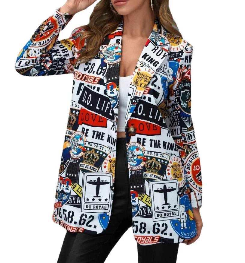 Женский офисный кардиган с леопардовым принтом, элегантный повседневный жакет с отложным воротником и длинными рукавами, уличная одежда, о...
Женский офисный кардиган с леопардовым принтом, элегантный повседневный жакет с отложным воротником и длинными рукавами, уличная одежда, о...