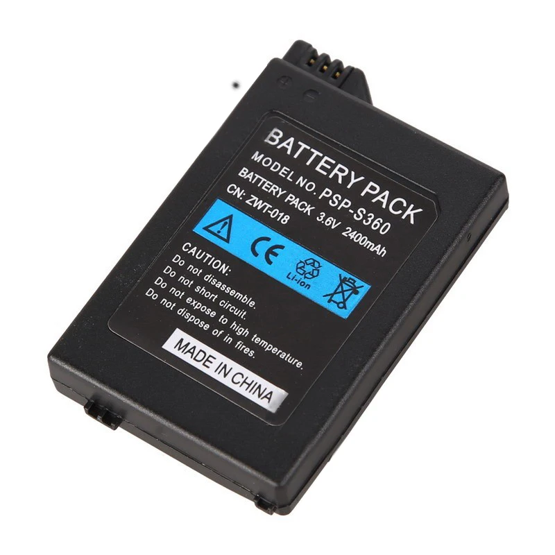 Сменный аккумулятор 2400 мАч для геймпада Sony PSP2000 PSP3000 PSP 2000 3000 S110 контроллера PlayStation