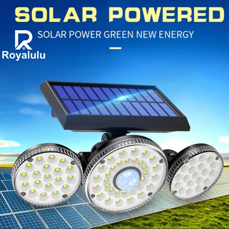 Светодиодный настенный светильник Royalulu Solar 70, 3 режима, датчик движения, прожектор с поворотом на 270 °, уличный водонепроницаемый точечный св...
Светодиодный настенный светильник Royalulu Solar 70, 3 режима, датчик движения, прожектор с поворотом на 270 °, уличный водонепроницаемый точечный св...