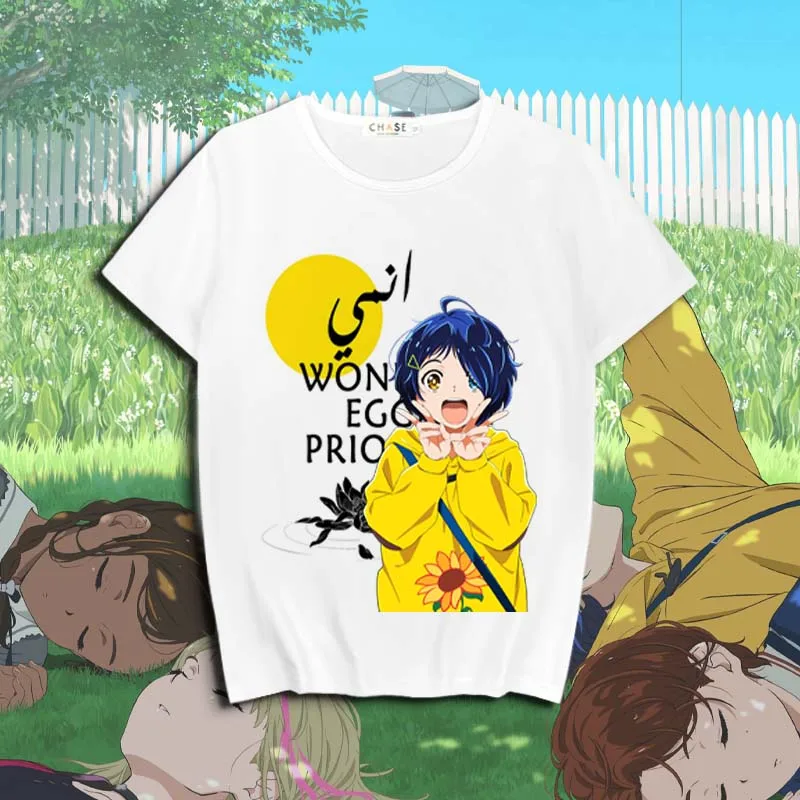 WONDER EGG PRIORITY Cosplay T Shirt Cartoon Print Summer Ohto Ai T-Shirt Japanese Anime Casual Top Tee Costume
WONDER EGG PRIORITY Cosplay T Shirt Cartoon Print Summer Ohto Ai T-Shirt Japanese Anime Casual Top Tee Costume