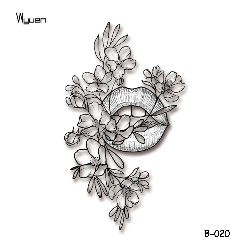 Wyuen 9 PCS/lot Sexy Body Temporary Tattoo Stickers Flower Eye Heart Fake Tattoos Waterproof Tatoo for Women Men Body Art JY-039
Wyuen 9 PCS/lot Sexy Body Temporary Tattoo Stickers Flower Eye Heart Fake Tattoos Waterproof Tatoo for Women Men Body Art JY-039