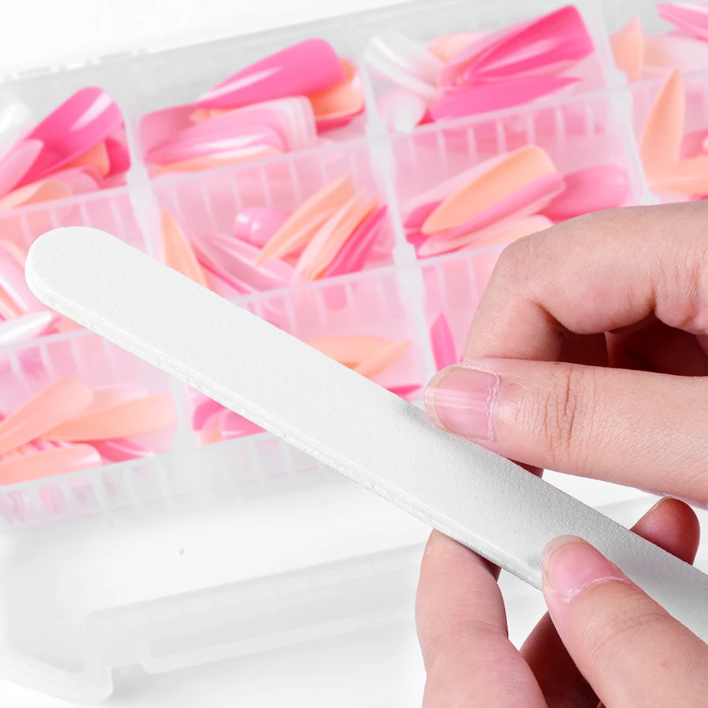 240pcs Home Salon DIY Colorful Multifunction UV Gel Long False Nails Set Artificial Easy Apply With File Maniture Fake Sharp End
240pcs Home Salon DIY Colorful Multifunction UV Gel Long False Nails Set Artificial Easy Apply With File Maniture Fake Sharp End