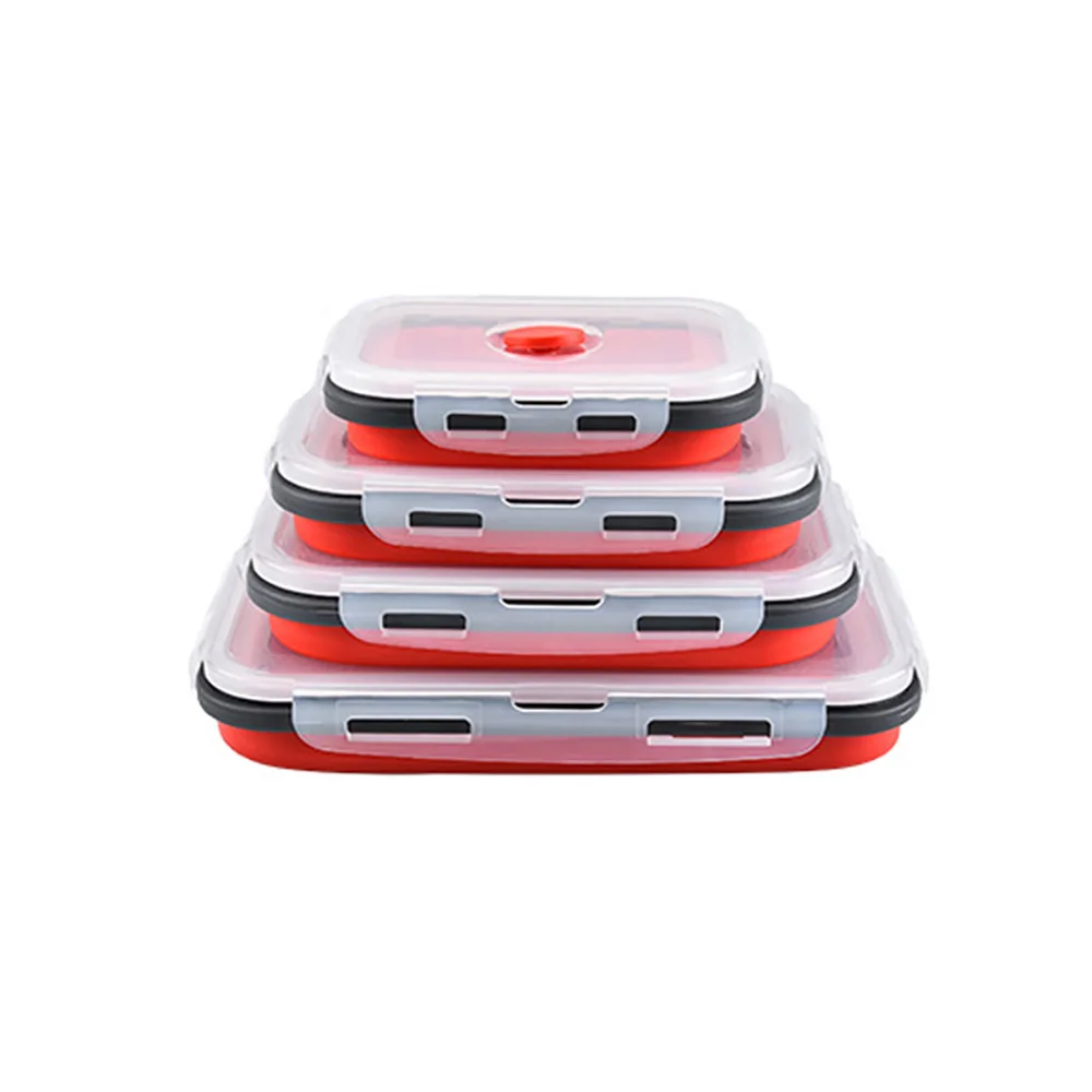 4 Pcs BPA Free Silicone Collapsible Outdoor Lunch Box Food Storage Container Eco-Friendly Microwavable Portable Picnic Camping
4 Pcs BPA Free Silicone Collapsible Outdoor Lunch Box Food Storage Container Eco-Friendly Microwavable Portable Picnic Camping