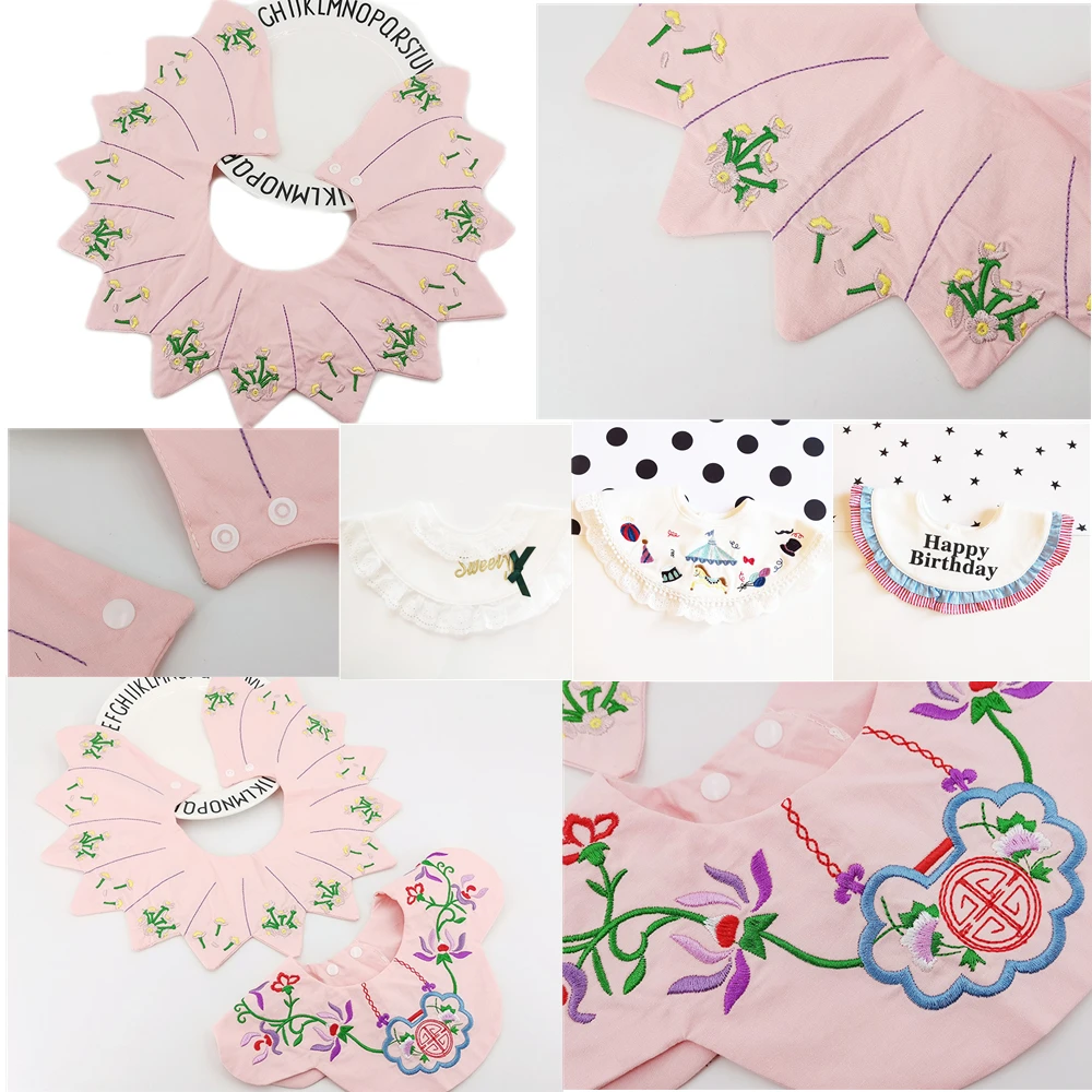 INS STYLE 360 Degree cotton rabbit baby bibs with lace embroidery newborn girl bibs infant apron bibs for wholesaler 
INS STYLE 360 Degree cotton rabbit baby bibs with lace embroidery newborn girl bibs infant apron bibs for wholesaler