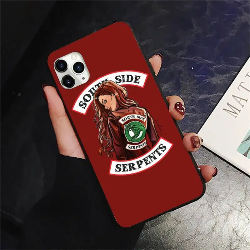 Riverdale South side Serpents snake Phone Case for iPhone 11 12 pro XS MAX 8 7 6 6S Plus X 5S SE 2020 XR mini
Riverdale South side Serpents snake Phone Case for iPhone 11 12 pro XS MAX 8 7 6 6S Plus X 5S SE 2020 XR mini