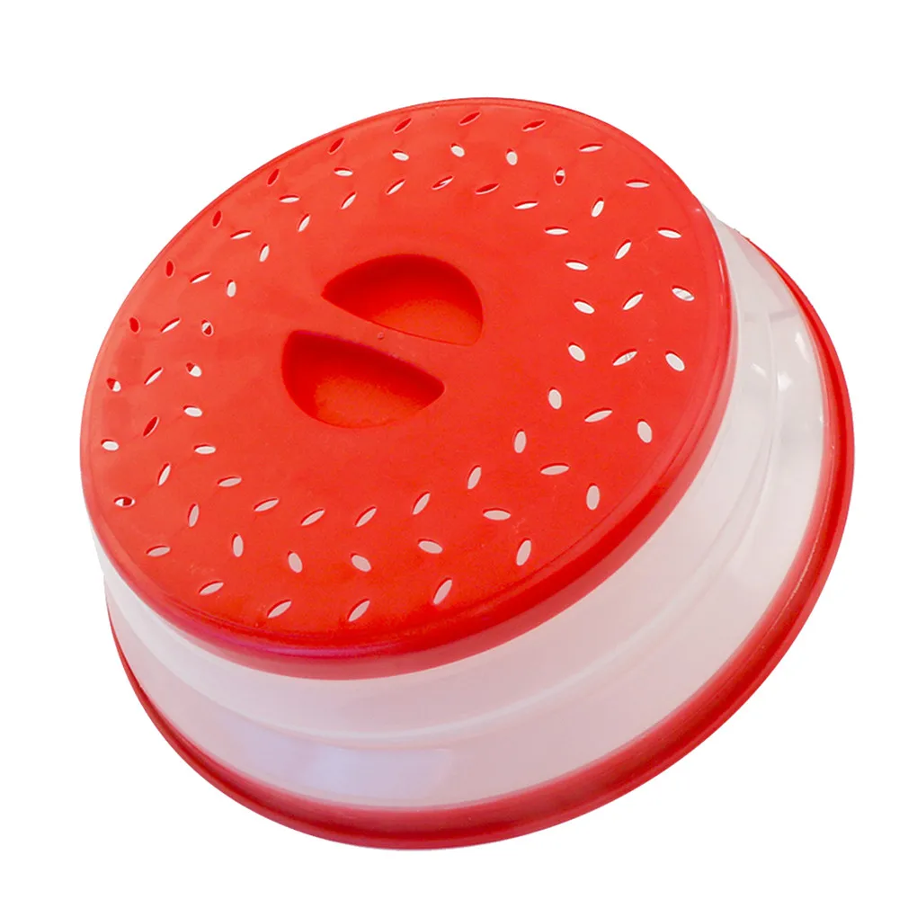 Collapsible Microwave Splash Proof Cover Food Fruits Vegetables Washing Lid Plastic Plate
Collapsible Microwave Splash Proof Cover Food Fruits Vegetables Washing Lid Plastic Plate