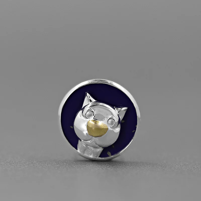 Baby lapis lazuli Brooch for women, 925 sterling silver, animal party pins, gifts
Baby lapis lazuli Brooch for women, 925 sterling silver, animal party pins, gifts