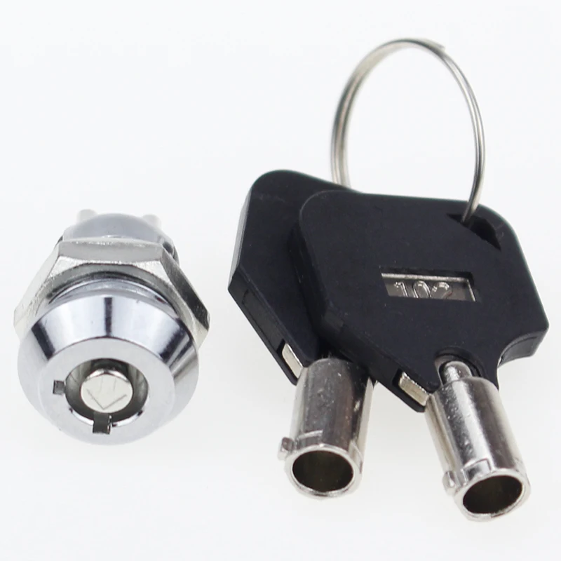 1PCS 12MM Stainless Steel Telephone Lock Electronic Lock Power Lock Key Switch S1201 Double Side Pull Out Type 0.5A250V AC 2Keys
1PCS 12MM Stainless Steel Telephone Lock Electronic Lock Power Lock Key Switch S1201 Double Side Pull Out Type 0.5A250V AC 2Keys