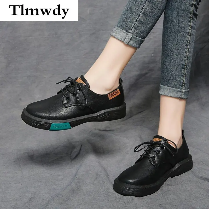 2021 Solid Color Comfortable Women Casual Shoes Fashion Lace Spring Women Sneakers Round Head Platform Vulcanized Women Shoes
2021 Solid Color Comfortable Women Casual Shoes Fashion Lace Spring Women Sneakers Round Head Platform Vulcanized Women Shoes