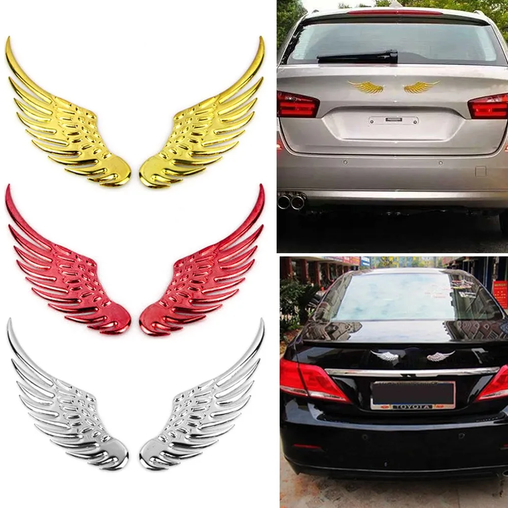 2pcs 3D PVC Decal Car Motorcycle Creative DIY Wing Scratch Sticker 13*7CM Exterior Accessories Car Stickers
2pcs 3D PVC Decal Car Motorcycle Creative DIY Wing Scratch Sticker 13*7CM Exterior Accessories Car Stickers