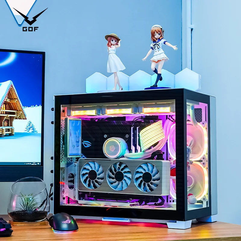 GOF i7 10700F RTX3060 12G graphics mini chassis assembly water-cooled game LOL host
GOF i7 10700F RTX3060 12G graphics mini chassis assembly water-cooled game LOL host