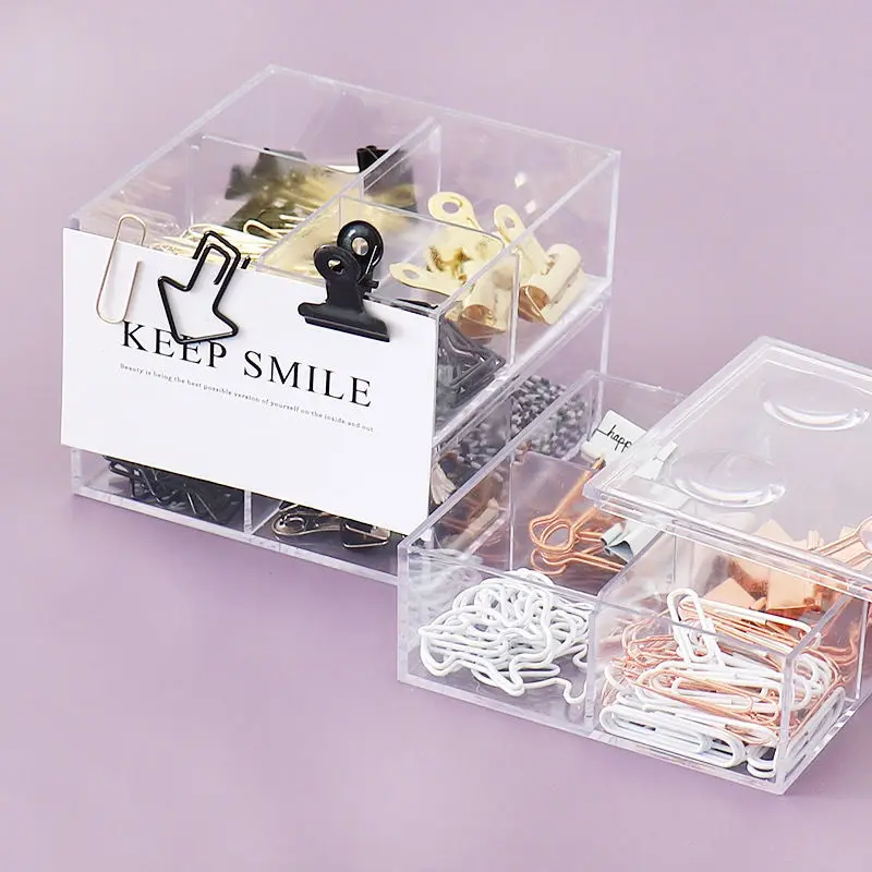 Office Combination Stationery Set, Four Magnifier Box, Purse Clip, Paper Clip, Student Supplies, Multifunctional Binding
Office Combination Stationery Set, Four Magnifier Box, Purse Clip, Paper Clip, Student Supplies, Multifunctional Binding