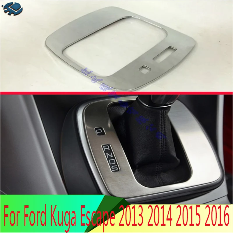 Для Ford Kuga Escape 2013 2014 2015 2016 ABS Хромированная панель переключения передач Крышка центральной консоли отделка рамка стикер для стайлинга автомо...
Для Ford Kuga Escape 2013 2014 2015 2016 ABS Хромированная панель переключения передач Крышка центральной консоли отделка рамка стикер для стайлинга автомо...
