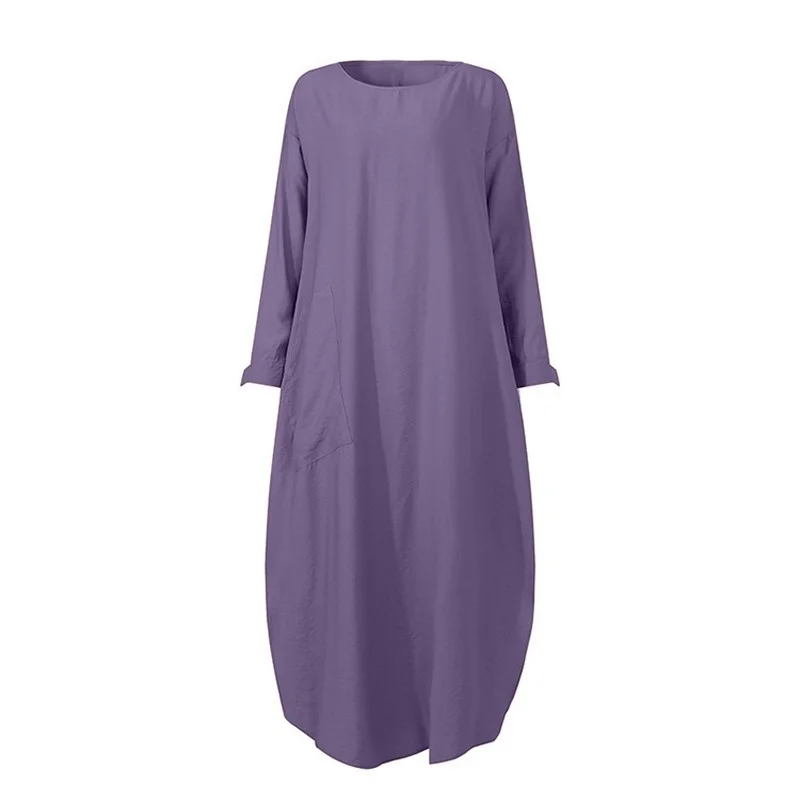 Donsignet Muslim Dress Muslim Fashion National Style Retro Women Round-neck Dress Middle East Dubai Abaya Turkey Long Dress Robe
Donsignet Muslim Dress Muslim Fashion National Style Retro Women Round-neck Dress Middle East Dubai Abaya Turkey Long Dress Robe