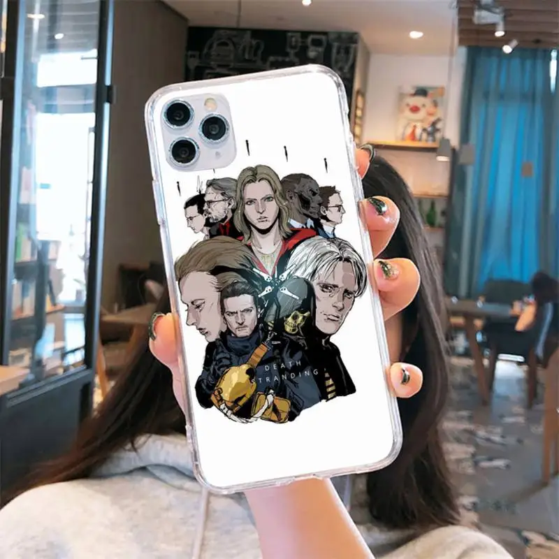 Death Stranding Phone Case Transparent for iPhone 6 7 8 11 12 s mini pro X XS XR MAX Plus cover funda shell
Death Stranding Phone Case Transparent for iPhone 6 7 8 11 12 s mini pro X XS XR MAX Plus cover funda shell