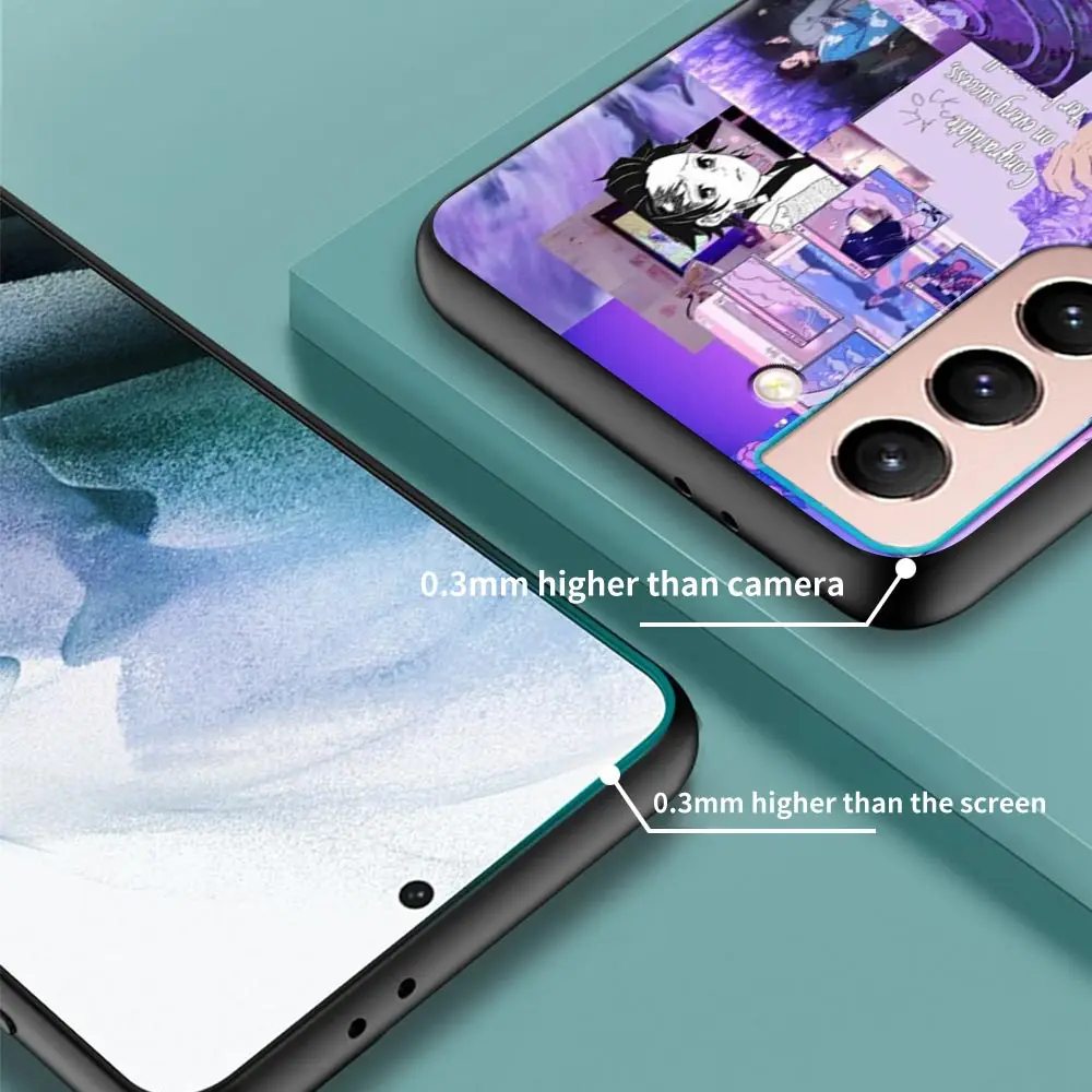Cell Phone Case For Samsung S20 FE Galaxy S21 Ultra S10 S9 Plus Lite S10e TPU Cover Black Caso Kimetsu No Yaiba Demon Slayer
Cell Phone Case For Samsung S20 FE Galaxy S21 Ultra S10 S9 Plus Lite S10e TPU Cover Black Caso Kimetsu No Yaiba Demon Slayer