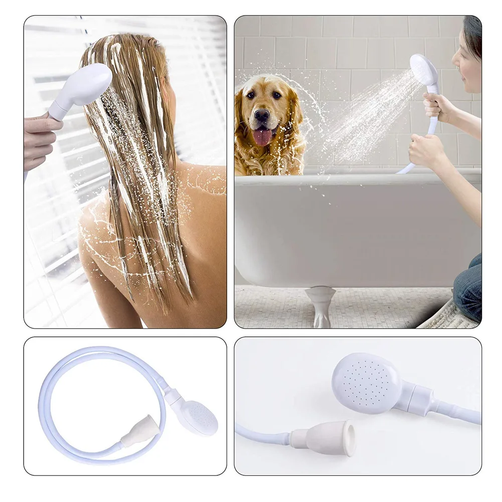 Pet Shower Sprayer Slip On Hose Portable Shower Head Dog Sprayer for Tub Faucet JAN88
Pet Shower Sprayer Slip On Hose Portable Shower Head Dog Sprayer for Tub Faucet JAN88