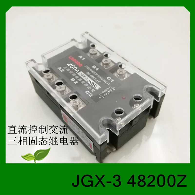 1 шт. Новое реле JGX-3 48200Z, управление постоянным током, усиленный переменный ток, 3-фазное твердотельное реле, а, тип сварки Чипа
1 шт. Новое реле JGX-3 48200Z, управление постоянным током, усиленный переменный ток, 3-фазное твердотельное реле, а, тип сварки Чипа