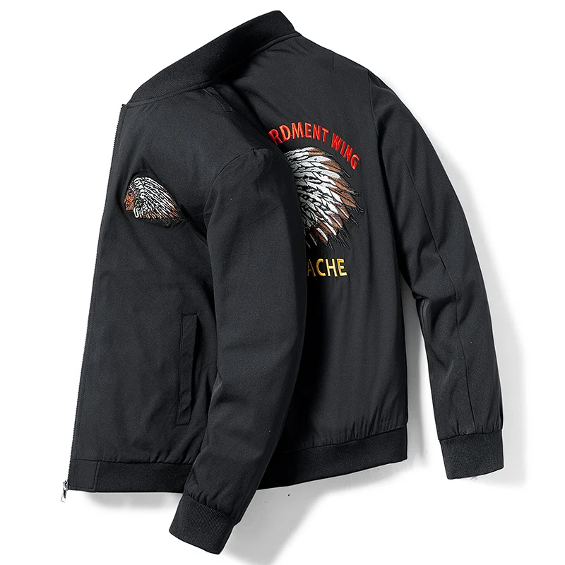 Embroidered jacket men's coat autumn thin style fattening oversize Fashion Top fat man spring baseball uniform
Embroidered jacket men's coat autumn thin style fattening oversize Fashion Top fat man spring baseball uniform