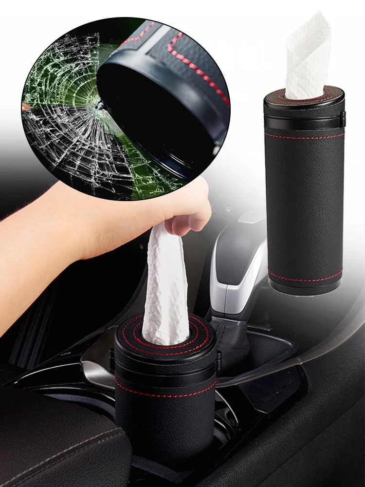2in1 Car Trash Bin Can Car Tissue Box Vehicle Garbage Dust Case Storage Box Auto Trash Lether Garbage Dust Case Car Accessories
2in1 Car Trash Bin Can Car Tissue Box Vehicle Garbage Dust Case Storage Box Auto Trash Lether Garbage Dust Case Car Accessories