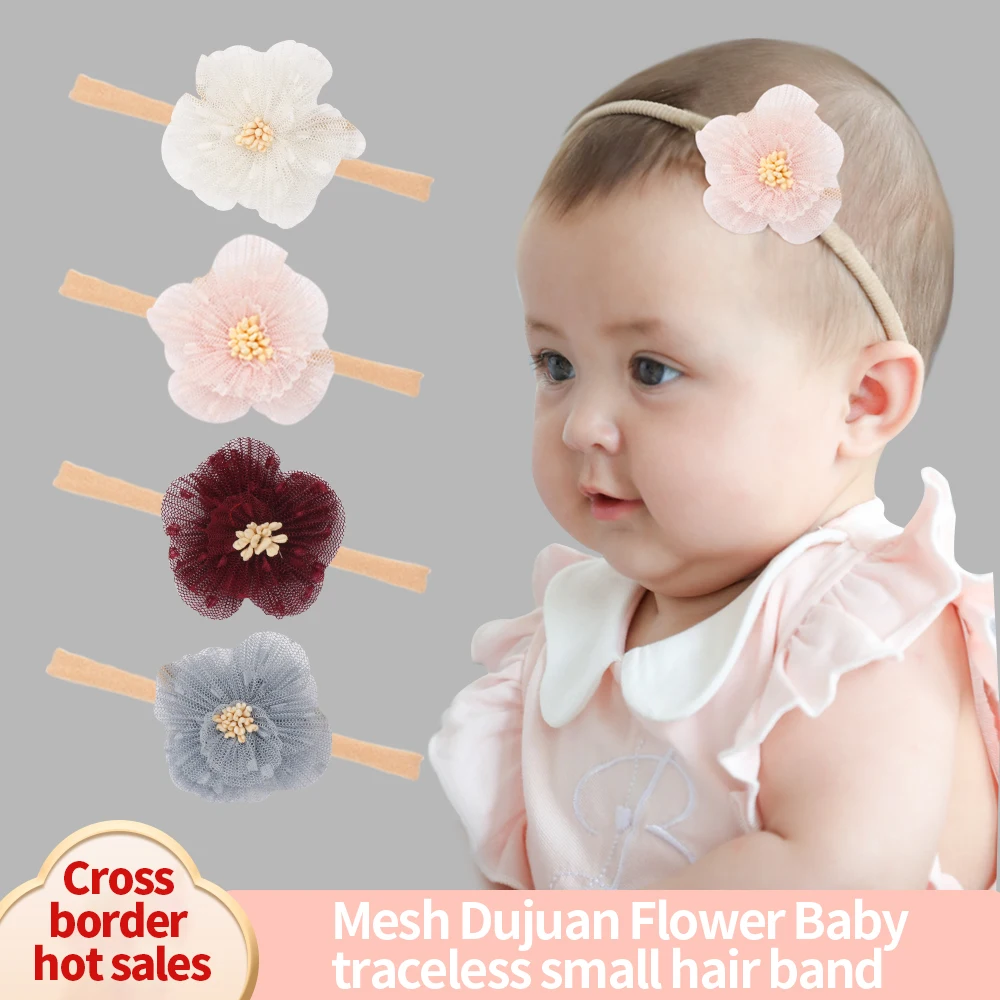 Baby headband Children's nylon seamless elastic headband newborn headband hair clip baby safe baby flower headband forbaby gilrs
Baby headband Children's nylon seamless elastic headband newborn headband hair clip baby safe baby flower headband forbaby gilrs