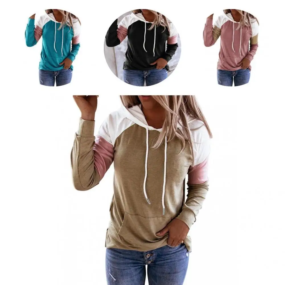 Stylish Pocket Color Block Pullover Sweatshirt Sweatshirt Top All-Match Windproof
Stylish Pocket Color Block Pullover Sweatshirt Sweatshirt Top All-Match Windproof