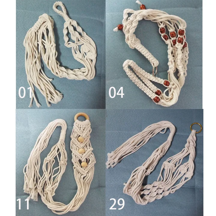 100% Handmade Macrame Plant Hanger Flower Pot Baskets Hanging Net Cotton for Home Wall Decoration Vertical Garden Tools
100% Handmade Macrame Plant Hanger Flower Pot Baskets Hanging Net Cotton for Home Wall Decoration Vertical Garden Tools