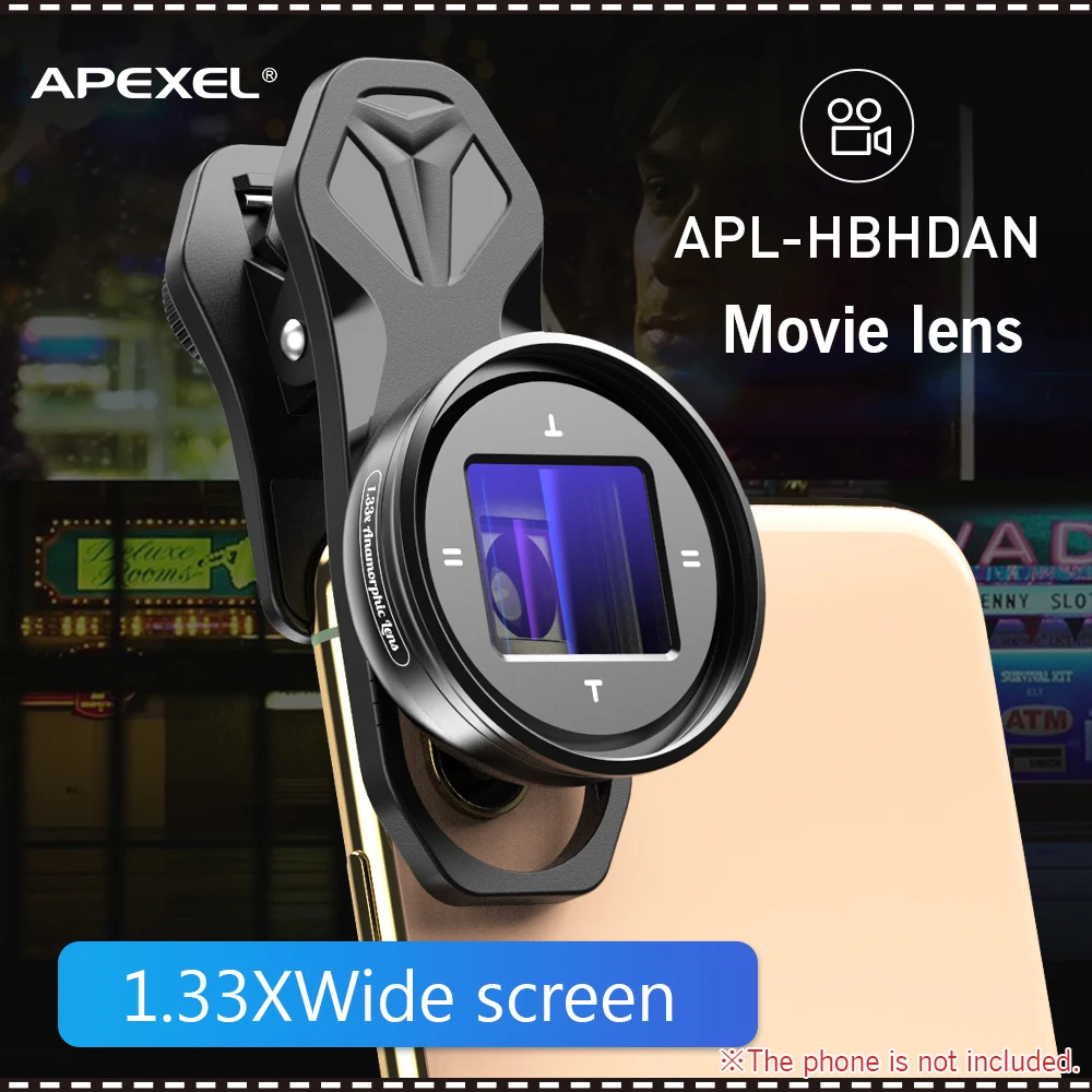 APEXEL APL-HBHDAN 1.33X Anamorphic объектива камеры наружного наблюдения с высокой четкостью изображения с несколькими покрытиями для хранения чистящей с...
APEXEL APL-HBHDAN 1.33X Anamorphic объектива камеры наружного наблюдения с высокой четкостью изображения с несколькими покрытиями для хранения чистящей с...