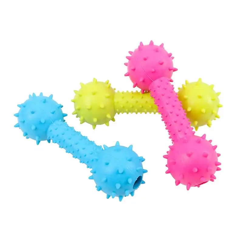 1PCS Pet Toys for Small Dumbbells Dogs Rubber Resistance To Bite Dog Toy Teeth Cleaning bone Chew Training Toys Pet Supplies
1PCS Pet Toys for Small Dumbbells Dogs Rubber Resistance To Bite Dog Toy Teeth Cleaning bone Chew Training Toys Pet Supplies
