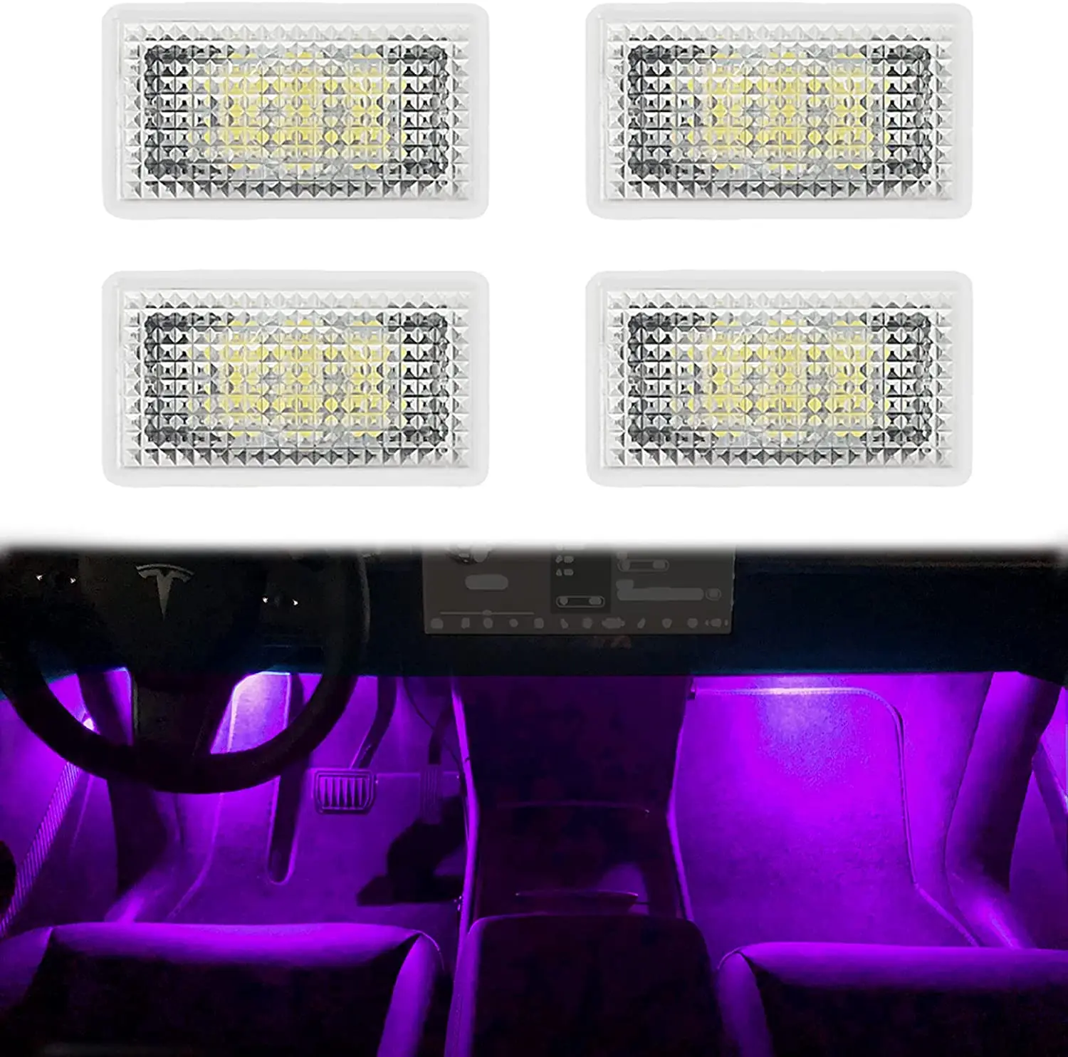 LED Car Interior Ambient Light Bulb Kit Auto Door Trunk Atmosphere Lamp For Tesla Model X S 3 Easy Plug Replacement Illumination
LED Car Interior Ambient Light Bulb Kit Auto Door Trunk Atmosphere Lamp For Tesla Model X S 3 Easy Plug Replacement Illumination