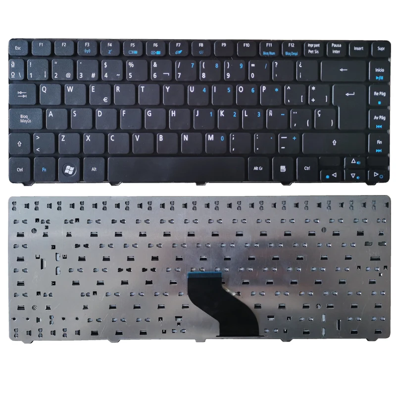 

Spain Keyboard for Acer EMachines D440 D442 D640 D640G D528 D728 D730 D730G D730Z D732 D732G D732 D732Z SP Black keyboard