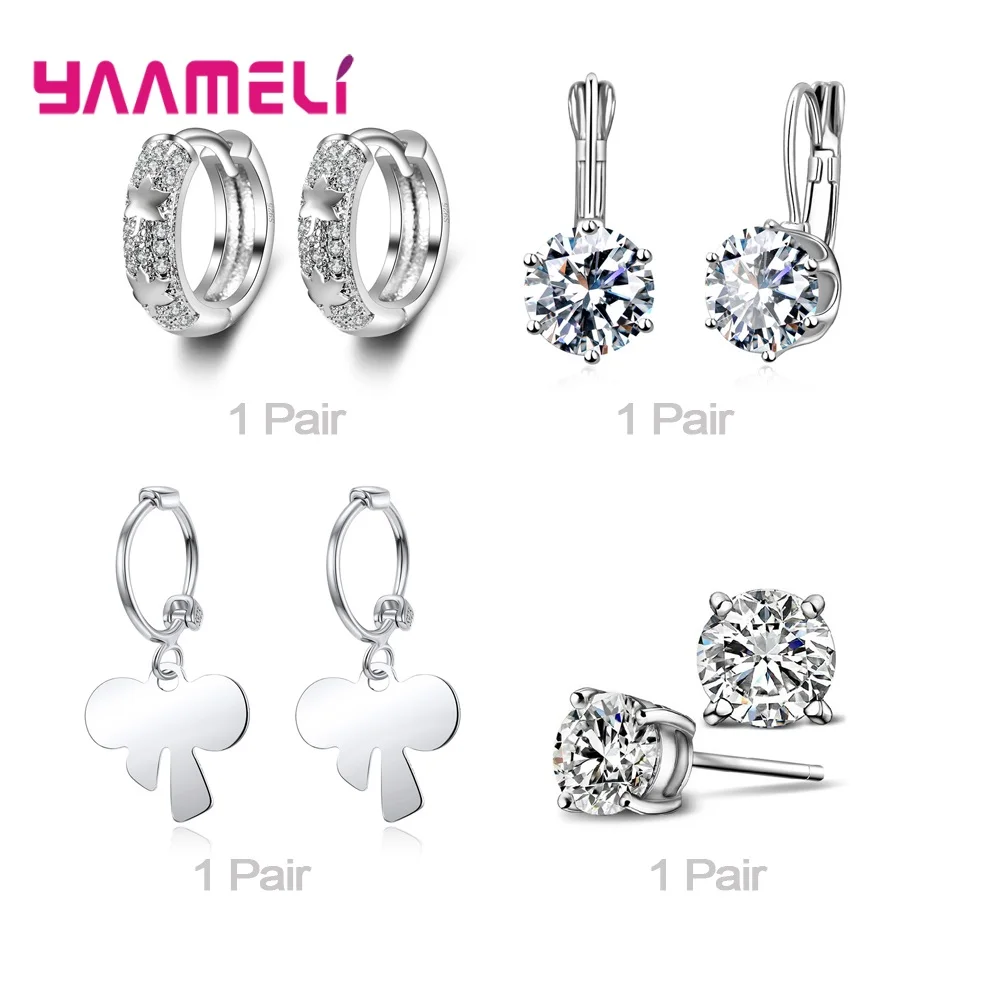 Trendy Crystal Jewelry Set For Women Girls Party 925 Sterling Silver Necklace Earrings Bracelet Fashion Jewelry Wholesale
Trendy Crystal Jewelry Set For Women Girls Party 925 Sterling Silver Necklace Earrings Bracelet Fashion Jewelry Wholesale