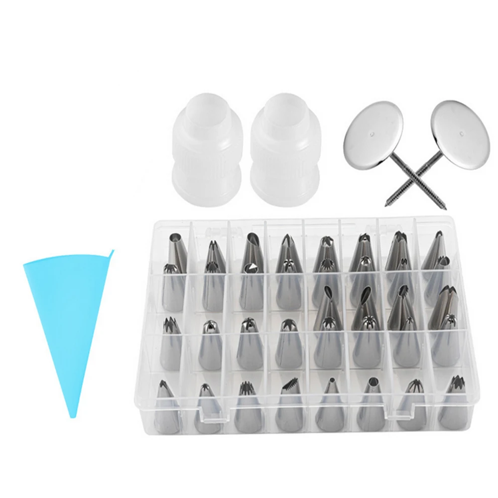 Icing Piping Pastry Nozzle Tips Baking Tools Cream Cake Decorating Set Stainless Steel Nozzles Cupcake Tool
Icing Piping Pastry Nozzle Tips Baking Tools Cream Cake Decorating Set Stainless Steel Nozzles Cupcake Tool